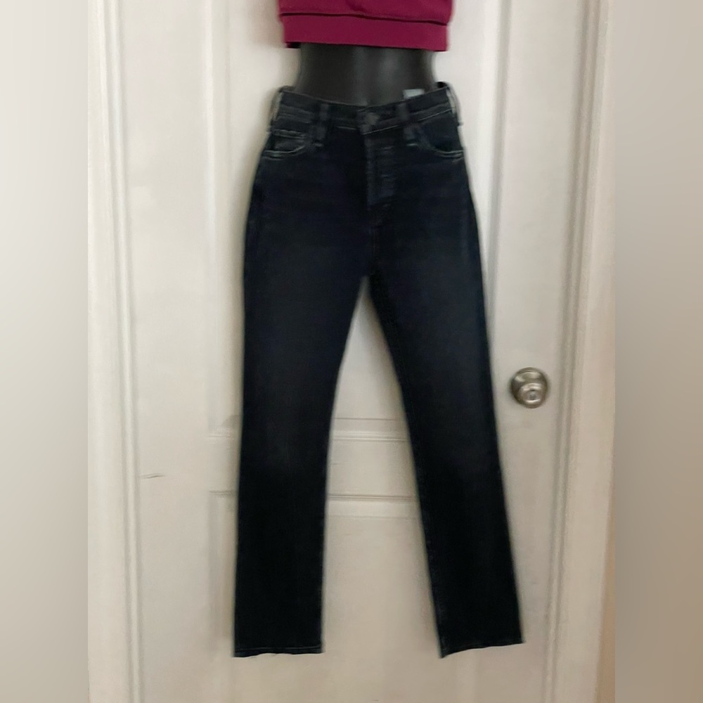 Hudson Holly High-Rise Straight Ankle Jean, Size 25, NWT
